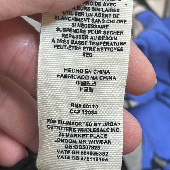 Free people Louise smocked blue floral dress - Picture 4 of 6